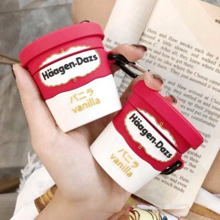 Vanilla Ice Cream Airpod Case - Obsession Designs Co.