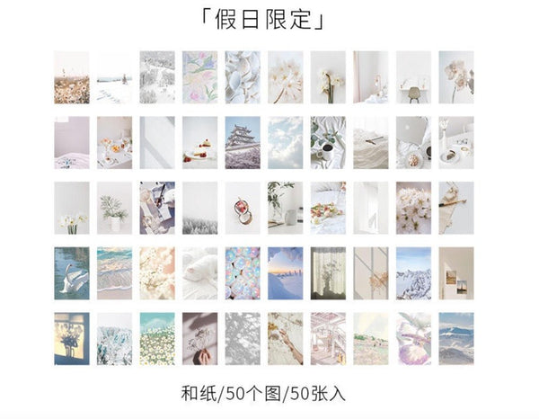 Vibrant Aesthetic Mini Scenery Sticker Booklet - Obsession Designs Co.